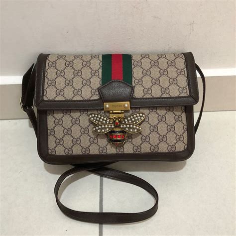 gucci sling bag with bee|gucci sling bag vintage.